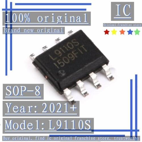 2021+100% Brand new original 10PCS-100PCS L9110S SOP-8 Full bridge driver/motor driver chip