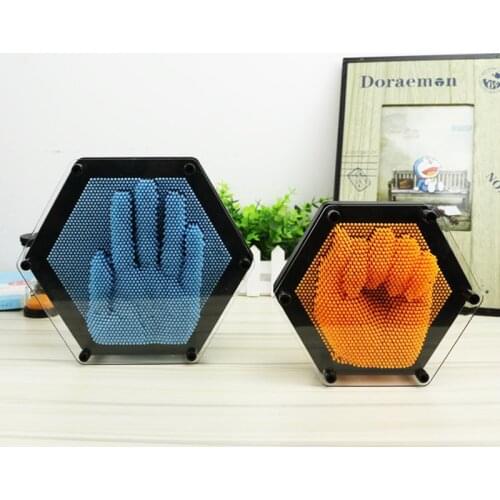 3D DIY Pin Art Sculpture Figurine Needle Carving Statue Mold Home Decor Accessories Desk Toy Decoration Living Room Ornaments