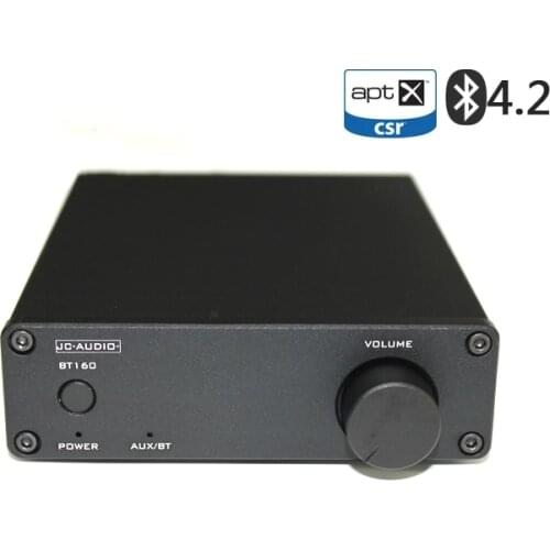80W+80W JC-BT160 CSR64215 APTX Bluetooth 4.2 Digital High Power HIFI Amplifier