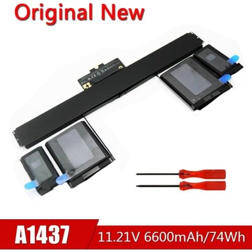 A1437 New Original Laptop Battery Hign Quality For Apple MacBook Pro 13" Retina A1425 Late 2012 Early 2013 Version 11.21V 74WH