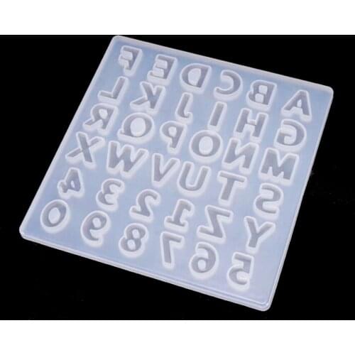 Uppercase Letter Silicone Mold Capital Letter Soft Mold for UV Resin Alphabet A To Z Mold Epoxy Resin Art Supplies Resin Mold