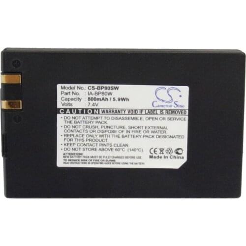 CameronSino for SAMSUNG SC-D385 SC-DX103 VP-D381 VP-D38li VP-DX100i VP-DX105i IA-BP80W battery