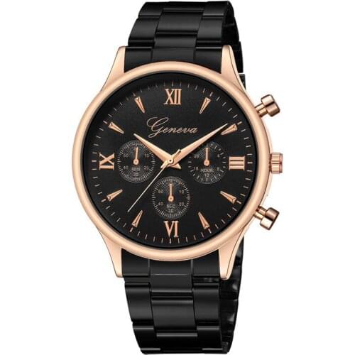 2020 New Arrivals Mens Watches Rose Gold Stainless Steel Busines luxury Quartz Watch Analog Wrist Watches Relogio Masculino Gift