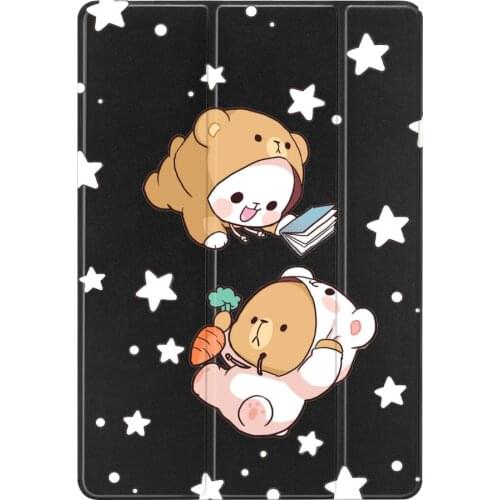 Bears for Air 4 ipad 8th Case 6th 2020 Cute Mini 2 3 4 5 Cover Soft Silicone Coque For 7th generation Case Pro 11 Funda Air 2