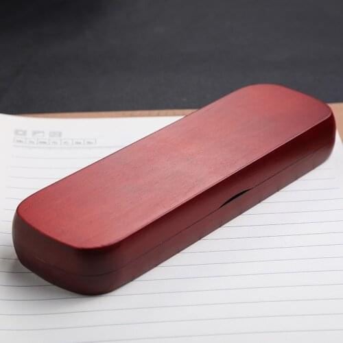 Wood Pencil Case Business Gift Stationery Container