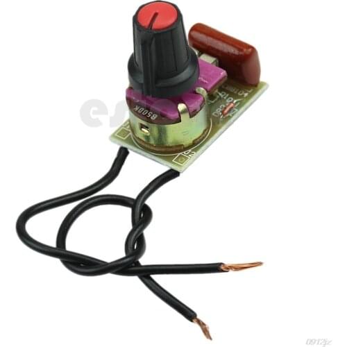 Dimmer Module 100W with Switch Speed Regulation Module DIY Kit New Drop ship Dls HOmeful