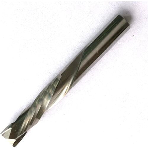 6x22mm UP & DOWN Cut Two Flutes Spiral Carbide Mill Tool Cutters for CNC Router, Compression Wood End Mill Cutter Bits HRC 55