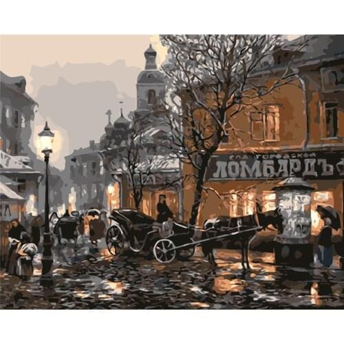 Illusion Love 40x50cm No Frameless Painting By Numbers Animals On Canvas Pictures By Numbers Home Decoration Diy Style