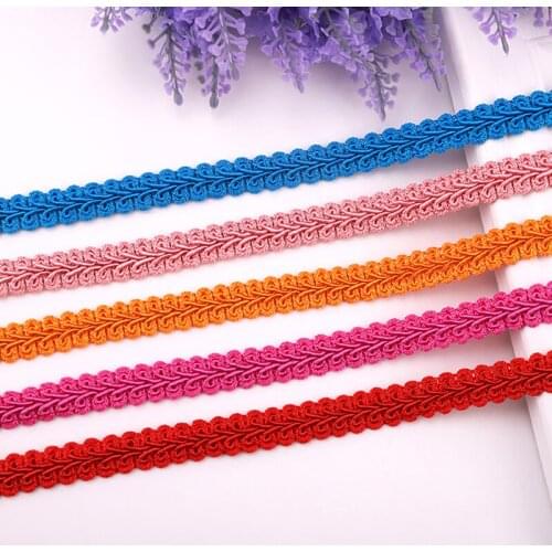 2 yards Braided Color Polyester Lace Clothing Home DIY textile Craft Sewing Accessories Ribbon lace