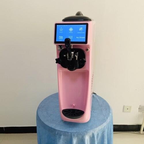 Desktop Small Soft Ice Cream Makers Machine Commercial Ice Cream Machine 110V 220V