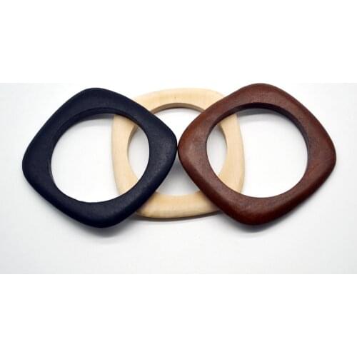 The New Tide Restoring Ancient Ways Is Fashionable Wood Wide Bracelet Brief Vogue Female Charm Bracelet