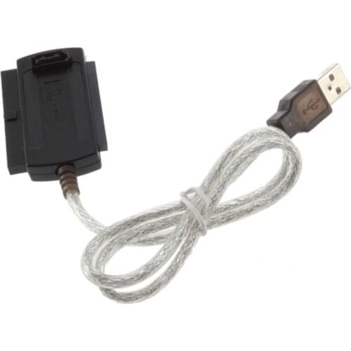 New USB 2.0 to IDE SATA 5.25 S-ATA/2.5/3.5c 480Mb/s Data Interface Adapter Converter cable * 100set/lot