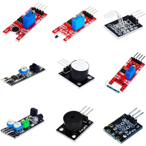 New Ultimate 37 in 1 Sensor Module Kit for Raspberry Pi 3 compatible arduino uno r3 high quality diy kit without assortment box