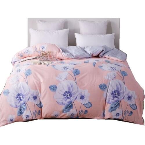 Top Fine Quilt Duvet Cover Bedding Set Flower soft comforter cover pillowcase 150*200/180*220/200*230/220*240 Single/Queen/King