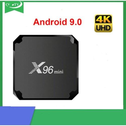 X96 mini TV Box with 12months QHD Amlogic S905W Quad Core Android 9.0 1GB/8GB 2GB/16GB 4K HD 2.4G WiFi Set Top Box