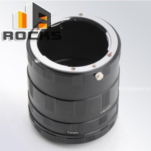 Pixco Macro Extension Tube for Nikon F DSLR Camera D850, D7500, D5600, D3400, D500, D5, D810A, D7200, D5500,Adjustable Length