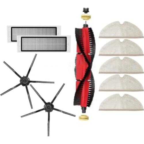 Main Brush Side Brush HEPA Filter Mop Cloth Parts For Xiaomi Mijia 1C 1T STYTJ01ZHM Vacuum Cleaner Accessories