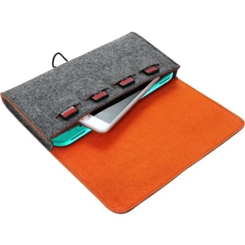 For NS Nintendo Switch Lite Console Protective Pouch Bag Game Accessories Nylon Soft Cloth Cover Case Travel Carry Storage Bag