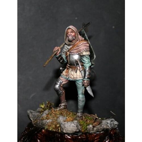 1/24 German Mercenary, XV Cent. Resin kit Figure GK Movie Magic role Uncoated No colour