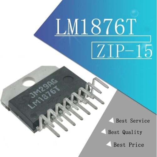1pcs/lot LM1876T LM1876 ZIP-15
