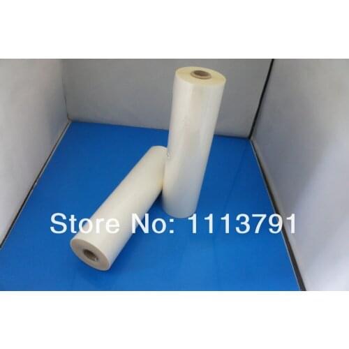 10 pcs/lot 1 inch bopp film laminating film Transparent film Laminating Roll Film , for A2 Laminator