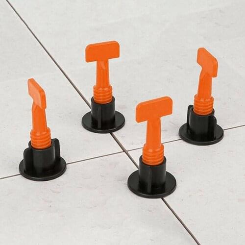 50PCS/Set Tile Leveling System Level Wedges Tile Spacers For Flooring Wall Tile Spacer Carrelage Leveler Locator Spacers Plier