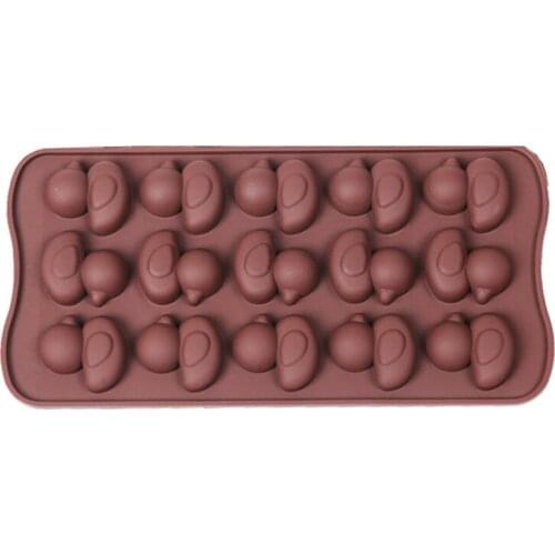 Free shipping 15 duck cooking tools wedding decoration Silicone Mould baking Fondant Sugar Craft Molds DIY Cake