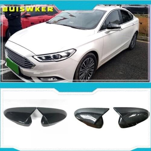 Rear View Mirror Ox Horn Housing Cover Cap -Side Mirror Cover Trim for Ford Mondeo / Fusion 2013-2018