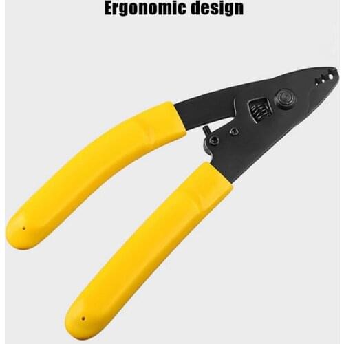 CFS-3 Three-port Fiber Optical Stripper Pliers Wire Strippers for FTTH Tools Optic Stripping Plier Tool