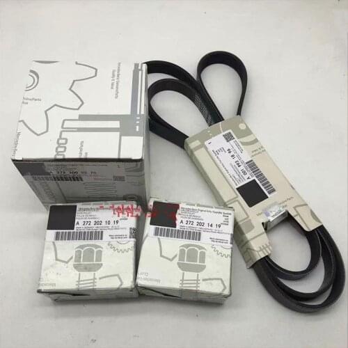 FOR Mercedes-Benz Engine Serpentine Drive Belt + Pulley Assembly OEM Kit A2722000270