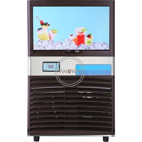 30 Kg Electric Square Shape Ice Maker Automatic Portable Block Ice Cube Making Machine For Bar Coffee Shop