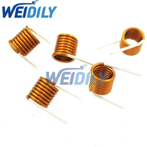 50PCS/LOT 3.5*7.5T*0.7 Inductors FM Coil Inductor Hollow Coil Inductance Copper Wire