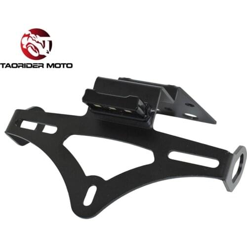 License Plate Holder Bracket Kit For Honda CB650F CBR650F CB CBR 650F 2014-2018 Tail Tidy Fender Eliminator with LED Light