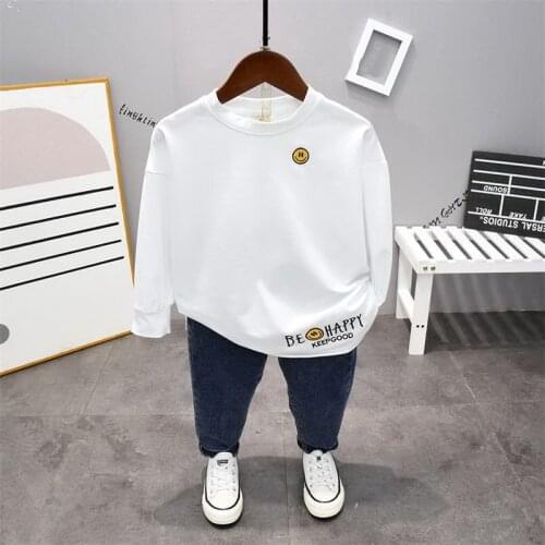 Boys Clothing Sets Children Birthday suit Boys Tracksuits Kids Sport Suits Children T-Shirts Top +Pants 2pcs Set 2-7years