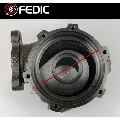 Right side Turbine housing RHV4 VB22 17201-51020 for Toyota Landcruiser V8 D 195 Kw VD-FTV 2007