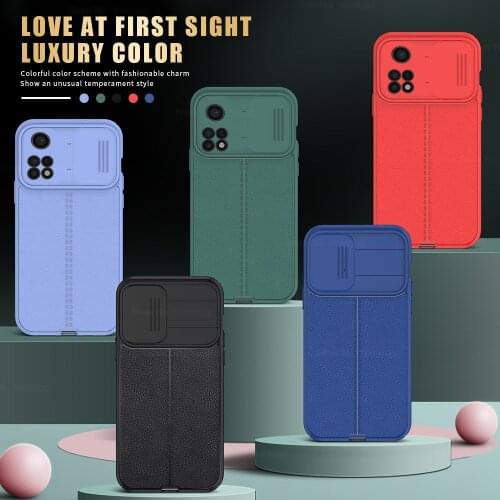 Lychee Pattern Leather Phone Cover Coque For Xiaomi Mi 10T Pro MI10tPro 10tpro Push Camera Shockproof Case Funda xaomi 10 t pro