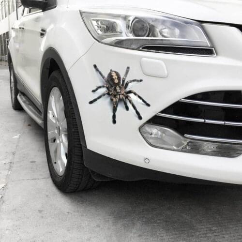 Cool 3D Wall Sticker Animals Spider Gecko Scorpions Vinyl Wall Decal Sticker for Home Cars Auto Motorcycle Cover Scratches Decor