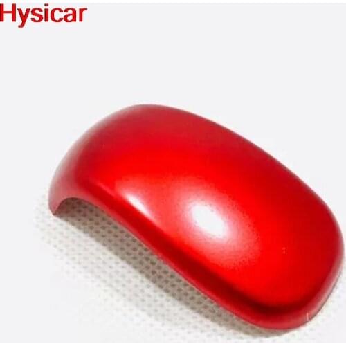 Hsyicar For Honda Accord 10th 2018 Front Middle Gear Shift Knob Cap Decoration Cover Trim Interior Accessories ABS Chrome Red