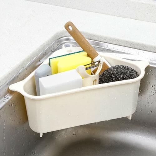 Kitchen Sink Multifunctional Storage Rack Multi Purpose Washing Bowl Sponge Holders Corner Organizer Creative Drain Basket 2020