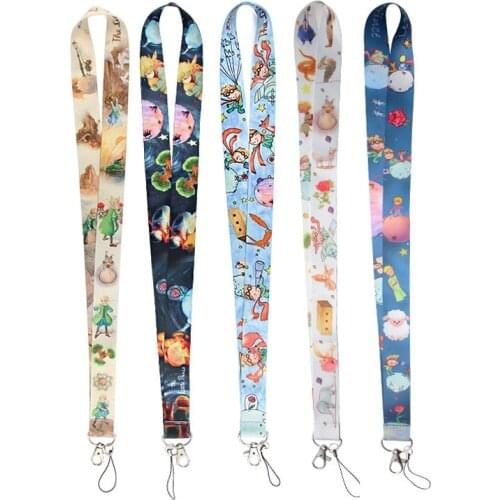 Cartoon Keychain Neck Straps Lanyards For Key ID Card Gym Cellphone USB Badge Holder DIY Hanging Rope