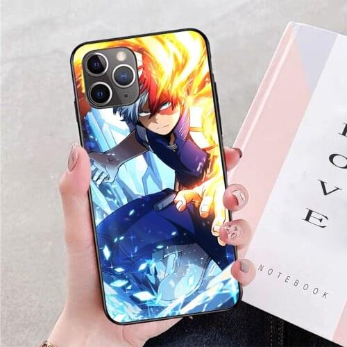 For iPhone Shoto Todoroki Soft TPU Border Apple iPhone Case