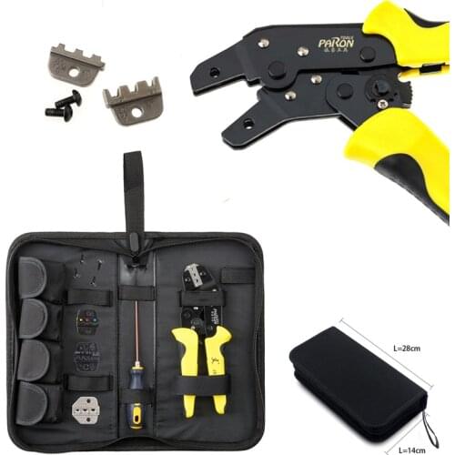 Crimper tools kit 4 In 1 Multi-tool crimping pliers cable terminal crimping tool repair tool plug insulation tube terminal tools