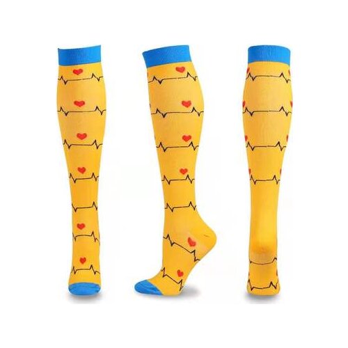 New Compression Socks For Women Men Medical Nursing 20-30 MmHg Comfortable Anti Fatigue Athletic Sports Running Stockings High