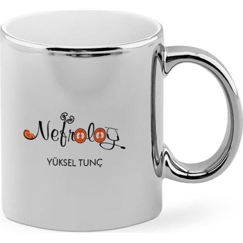 Personalized Professional Nephrologist Chrome Mug Cup-1