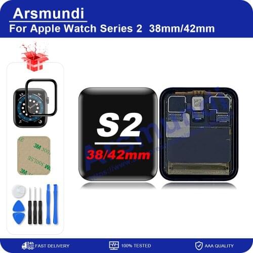 Tested For Apple Watch Series 2 S2 Gen 2th 38mm 42mm Sport Version LCD Display Touch Screen Digitizer Assembly Replacement