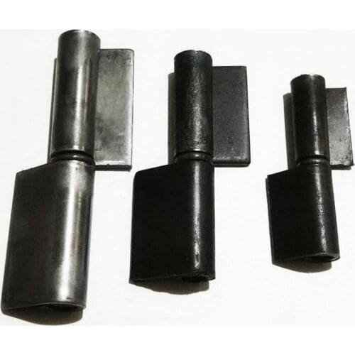 Detachable welded hinge Thickened heavy iron hinge 3 4 5 inch flag shaped industrial detachable door shaft