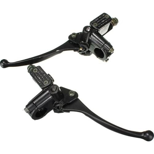 Universal Hydraulic Brakes Motorcycle Brake Pump Cylinder Pump Handle Clutch Lever For 125cc ATV Quad