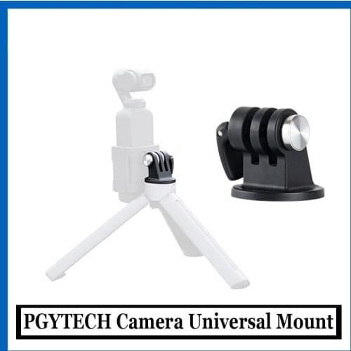 In Stock PGYTECH Action Camera Universal Mount to 1/4 GoPro4 5 6 7 Converter head OSMO POCKET Accessories Selfie Stick Connector