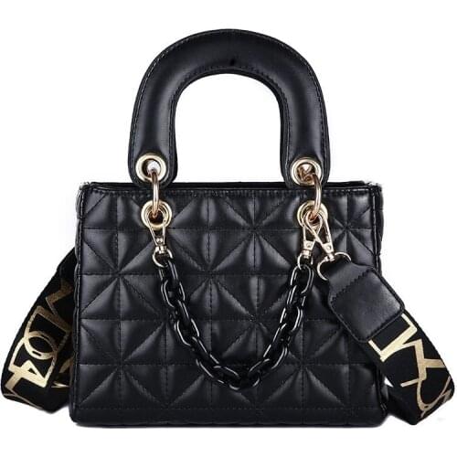 Women Bag Lady Handbag Famous Brand Design Hand Bags For Women 2021 New Totes Shoulder Bag Female Crossbody Packs Quilted Design