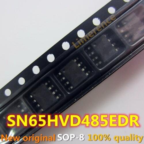 100% nuevo 10-50units/lote original SN65HVD485EDR SN65HVD485ED SOP-8 IC integration Authentic Bridge driver chip